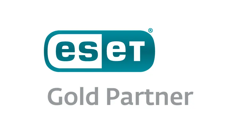 Bild: ESET Gold Partner Logo