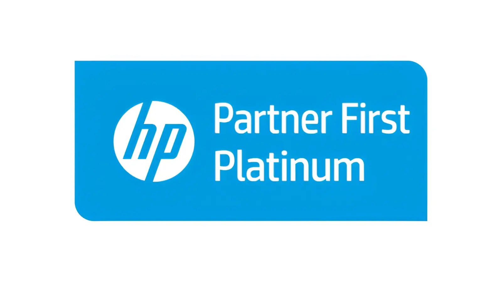 Bild: HP Partner First Status Platinum Logo